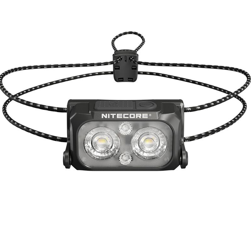 NITECORE NU25 MCT UL 400 Lumen Stirnlampe, leichte USB-C wiederaufladbare Lampe für Wandern, Camping und Notfälle