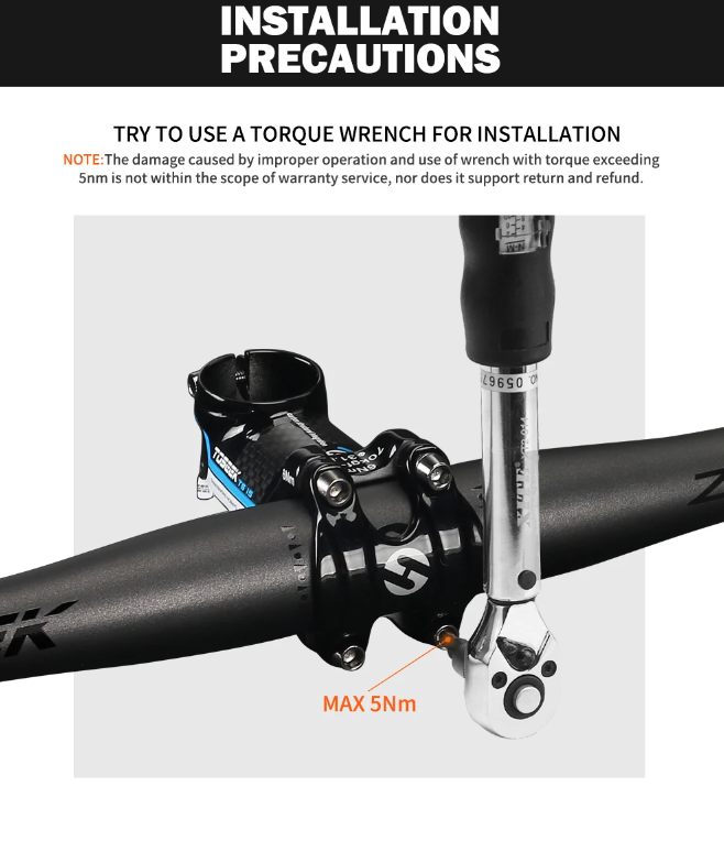 TOSEEK ZF-ONE MTB Carbon Lenker 31.8mm Leicht Matt Schwarz 580mm 760mm Ergonomisches Design Premium Qualität