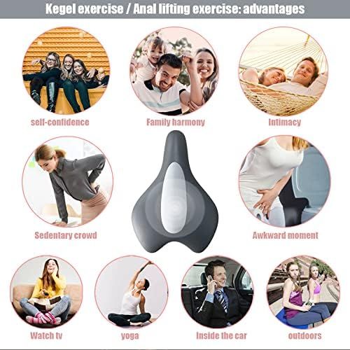Beckenbodenstärkungsgerät für Frauen, Beckenbodenmuskeltraining, Beckenboden-Physiotherapie zur Blasenkontrolle und Beckenbodenübung für Frauen und Männer