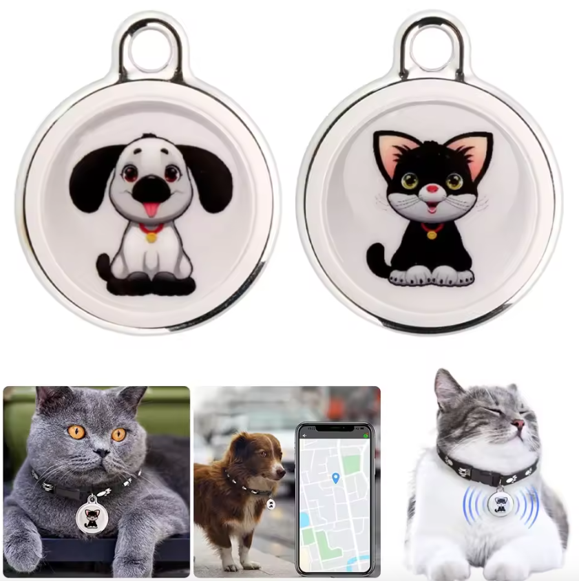 Innovativer Hundetracker Airtag-Hundehalsband Echtzeit-Standort Bluetooth-Tracking Haustierbesitzer-Essentials