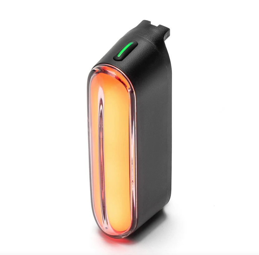 ROCKBROS Magnetisches Fahrradrücklicht IPX6 wasserdicht 7 Modi intelligenter Sensor Nacht-Sicherheitswarnlicht Fahrradzubehör