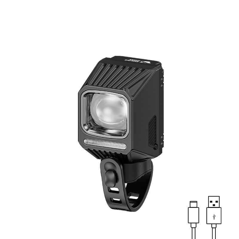SMILING SHARK EVO1700 Fahrrad-Scheinwerfer USB-C wiederaufladbar wasserdicht Multi-Mode LED Fahrradleuchten