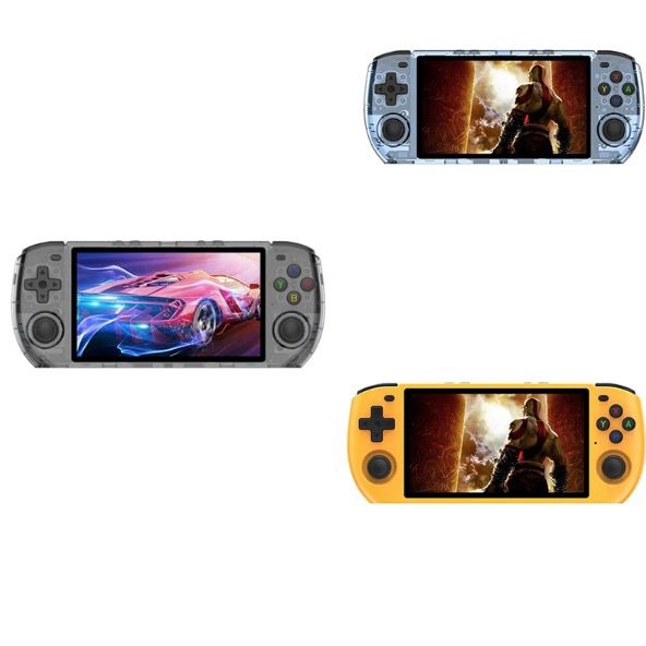 POWKIDDY RGB10 MAX3 Retro-Handheld-Spielekonsole 5 Zoll IPS-Bildschirm, Hochleistung RK3566 Linux-System