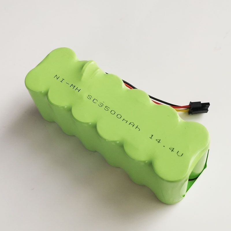 Leistungsstarker 14,4V 3500mAh NI-MH SC Akku für längere Staubsauger-Einsätze