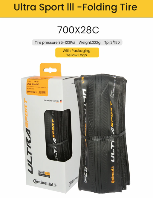 Continental ULTRA SPORT Ⅲ GRAND SPORT RACE Rennradreifen 700x23C/25C/28C Leicht langlebig pannensicher