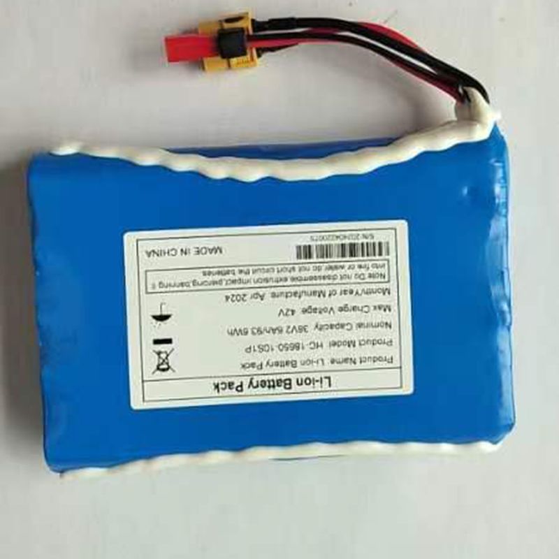 36V Li-Ion Elektro-Skateboard-Akku 10S1P Hochspannungsakku wiederaufladbarer Leistungsakku