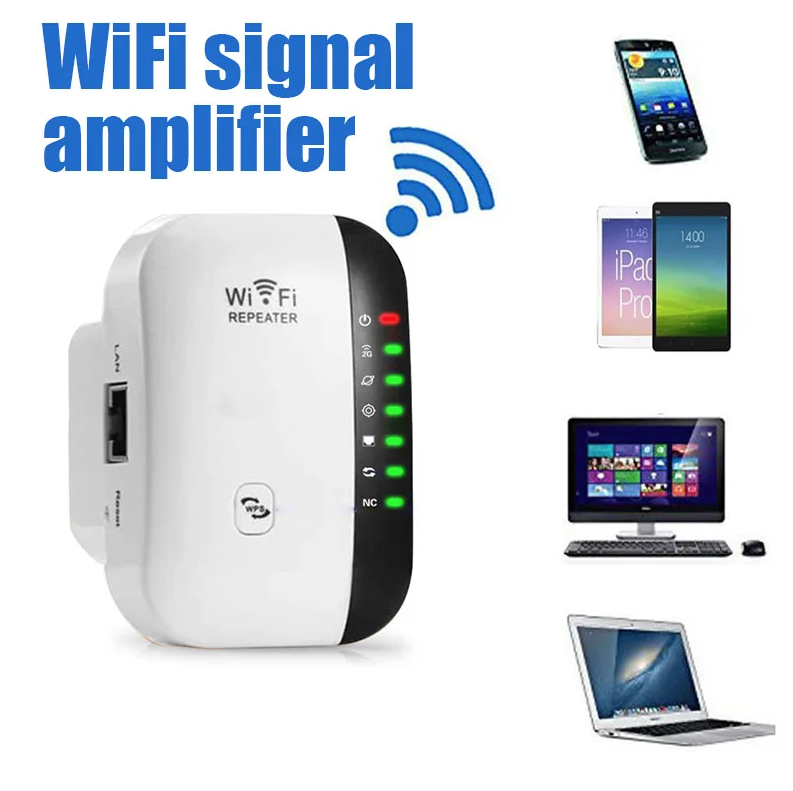 WLAN-Repeater Drahtloser Signalverstärker Erweiterter Netzwerkverstärker Heimrouter Durch die Wand Schlafzimmer Empfangen Bewegen