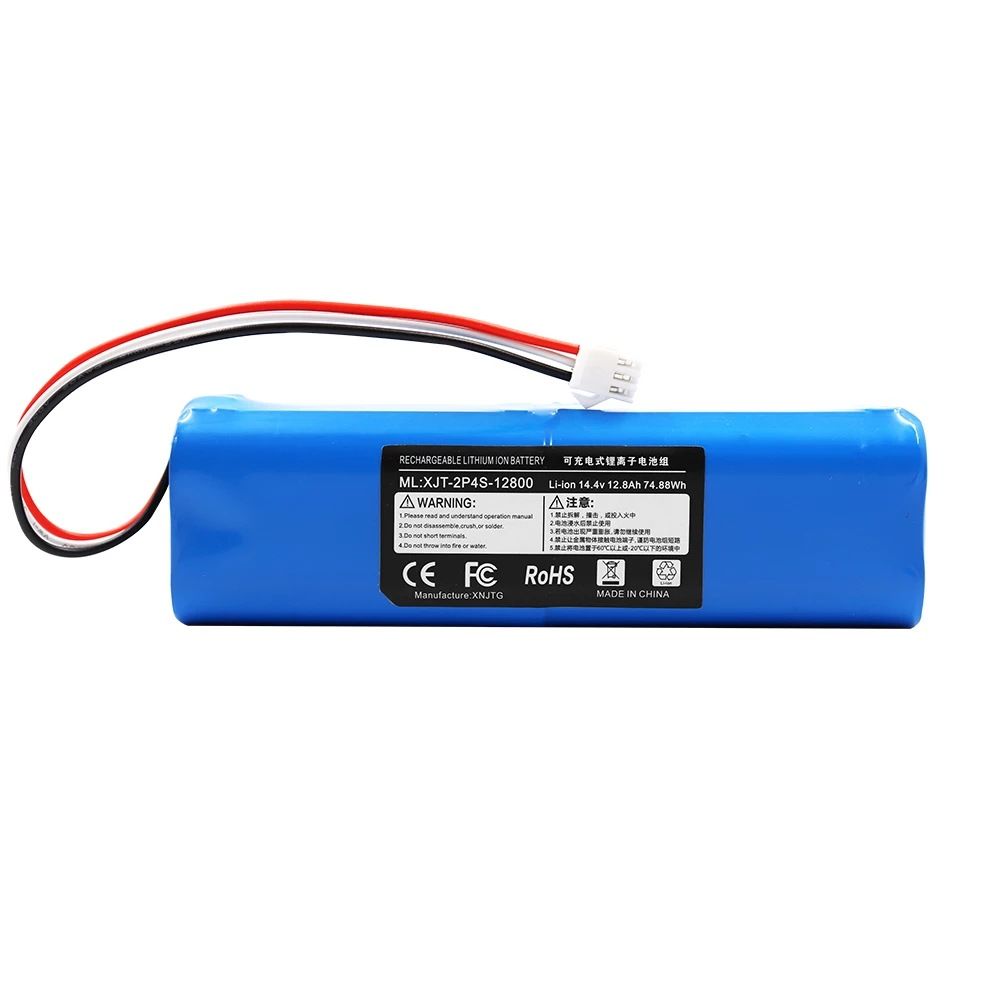 Rüsten Sie Ihren XiaoMi Lydsto R1 mit einem 14,4 V Li-Ionen-Akku 6500 mAh hoher Kapazität für verlängerte Laufzeit und effiziente Reinigung auf.