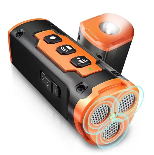 Wiederaufladbarer Hundevertreiber mit Ultraschall-Technologie – effektive Hunde-Bellkontrolle und LED-Taschenlampe