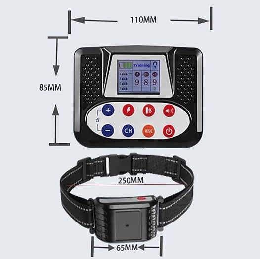 Haustier Drahtloser Elektronischer Zaun Intelligentes Hunde-Trainingsgerät Zwei-in-Eins Ergonomisches Anti-Bell-Halsband 2025