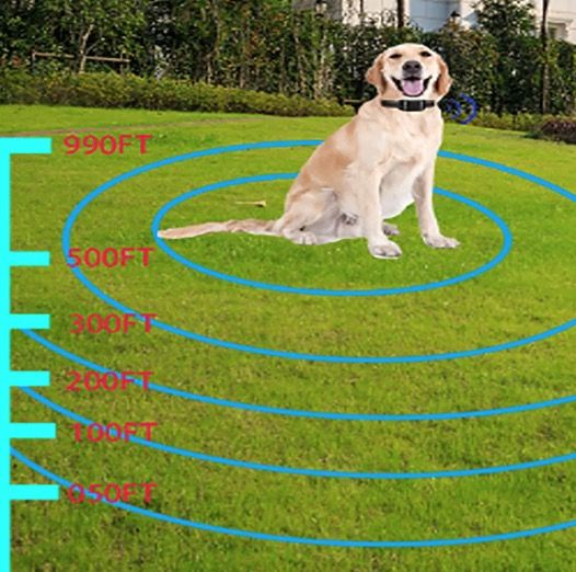 Haustier Drahtloser Elektronischer Zaun Intelligentes Hunde-Trainingsgerät Zwei-in-Eins Ergonomisches Anti-Bell-Halsband 2025