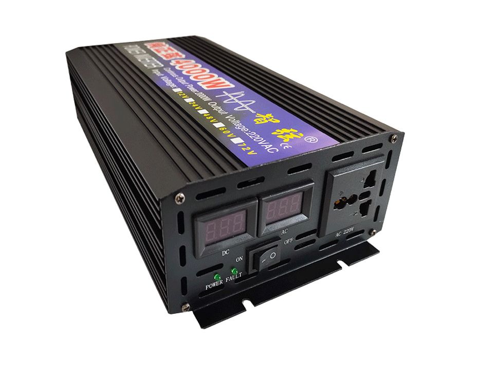 Reiner Sinus-Wechselrichter 2000W 3000W 4000W LED-Anzeige für empfindliche Elektronik, Haus-Notstromversorgung, Camping
